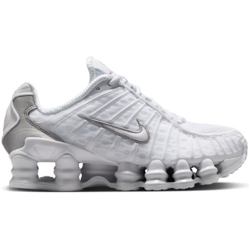 nike shox tl εφηβικά sneakers λευκά