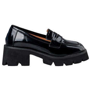 missnv loafers v84-18371-34 μαύρο