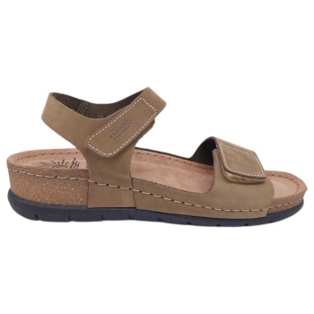 sunnysandals flatforms altea 50108 λαδί