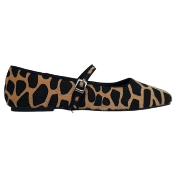 envie μπαλαρίνες e84-22352 leopar λεοπάρ