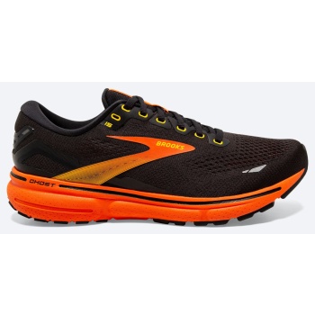 brooks ghost 15 black/yellow/red σε προσφορά