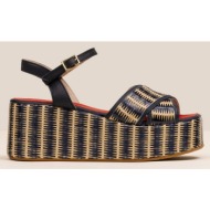  raffia platform σε μπλε