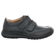  jomos 32220626000 ανατομικό δερμάτινο comfort casual μαύρο