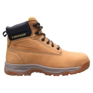  dunlop safety shoes 181063-04 μποτάκι ασφαλείας μουσταρδί