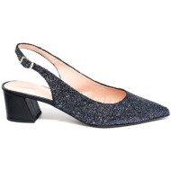  bigshoes mx9123-01gl δερμάτινη γόβα μαύρο 5.5cm