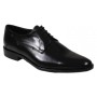 bigshoes kl30715-01 δερμάτινο dress μαύρο