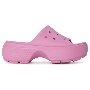 crocs stomp slide 100072-06 σαμπό ροζ