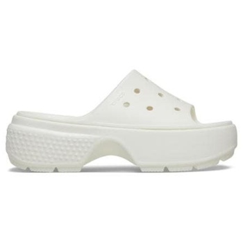 crocs stomp slide 100072-01 σαμπό λευκό