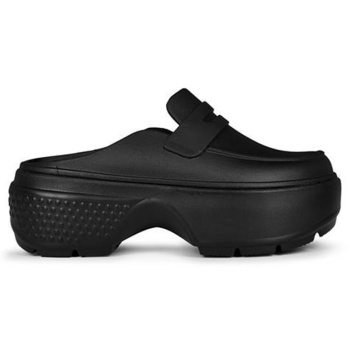 crocs stomp loafer 112405-03 σαμπό μαύρο