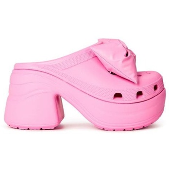 crocs siren clog 111464-06 σαμπό ροζ