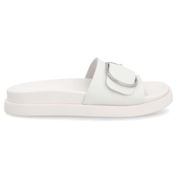 rieker w1453-80 ανατομικό πέδιλο λευκό σε προσφορά