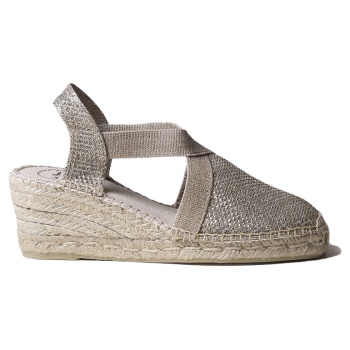 toni pons triton-04 πλατφόρμα ασημί 6cm