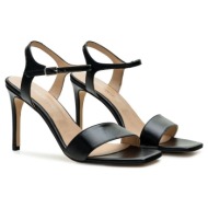  andres machado jimena-01 δερμάτινο πέδιλο μαύρο 11cm