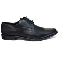  bigshoes kl30711-01 δερμάτινο dress μαύρο