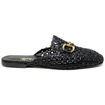 bigshoes ga1164-01 δερμάτινο mule μαύρο σε προσφορά