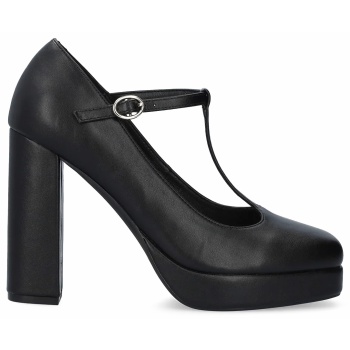 andres machado 6047-01 γόβα μαύρη 11cm