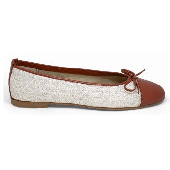 bigshoes ga2138-09 μπαλαρίνα λευκό /