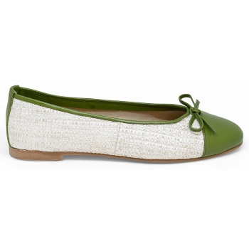 bigshoes ga2138-19 μπαλαρίνα λευκό /