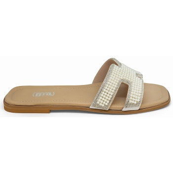 bigshoes ga0210-04 δερμάτινη παντόφλα