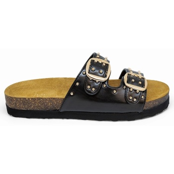 bigshoes ga0212-01 παντόφλα μαύρο