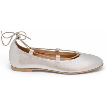 bigshoes ga1143-04 δερμάτινη μπαλαρίνα