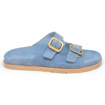 bigshoes ga0303-11 δερμάτινη παντόφλα