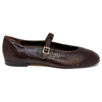 bigshoes ga1129s-05 δερμάτινη μπαλαρίνα