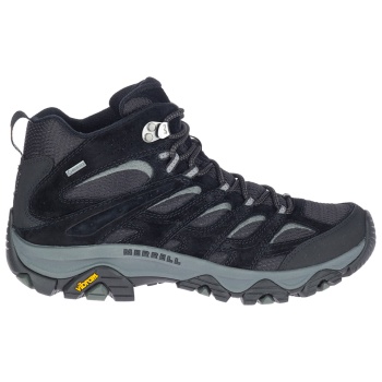 merrell moab 3 mid gtx black/ grey σε προσφορά