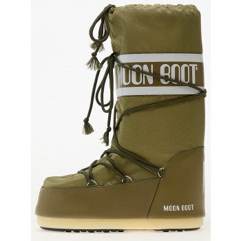 moon boot icon nylon khaki σε προσφορά