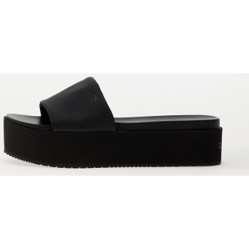 calvin klein jeans flatform sandal slid