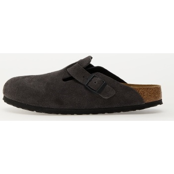 birkenstock boston suede leather velvet