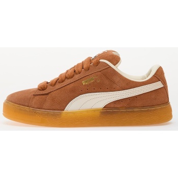 puma suede xl brandy-warm white