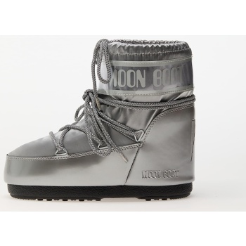 moon boot icon low glance silver σε προσφορά