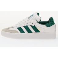  adidas samba xlg ftw white/ collegiate green/ clear granite