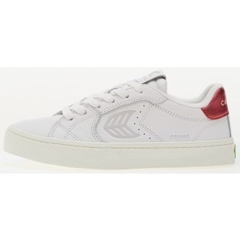 cariuma m salvas white/ ice&metallic red