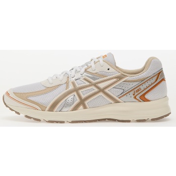 asics jog 100s white/ greige