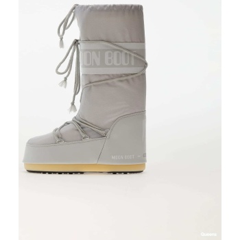 moon boot icon nylon glacier grey σε προσφορά