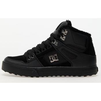 dc pure high-top wc wnt black/ black/ σε προσφορά