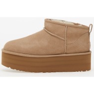  ugg w classic ultra mini platform sand