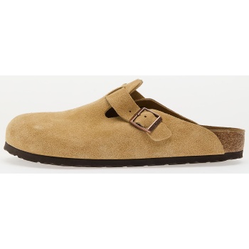 birkenstock boston suede leather latte