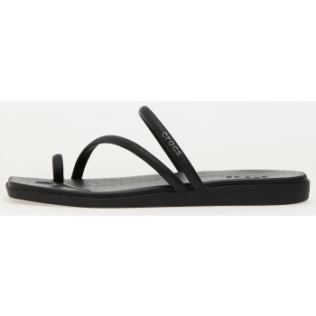 crocs miami toe loop sandal black σε προσφορά