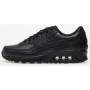 nike air max 90 leather black / black