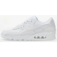  nike air max 90 leather white / white