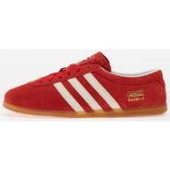  adidas gazelle lo pro w better scarlet/ ftw white/ gum