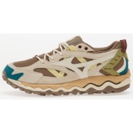  mizuno wave mujin tl fossil/ snow white/ summer sand