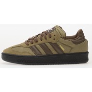  adidas samba xlg orbit green/ cardboard brown/ core black