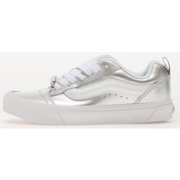 vans knu skool metallic leather silver σε προσφορά