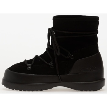moon boot luna boot suede black σε προσφορά