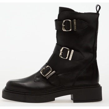 steve madden clipper black leather σε προσφορά