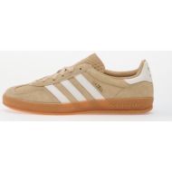 adidas gazelle indoor magic beige/ core white/ gum 2